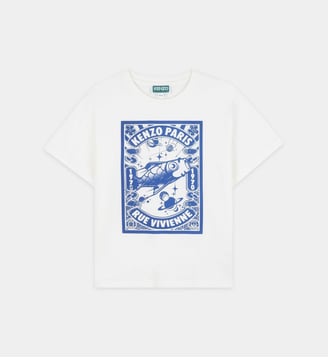 T-shirt à manches courtes - Kenzo Kids - Off white