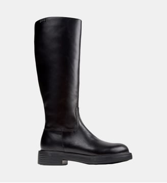 Botte haute Dean cuir - Camper - Noir