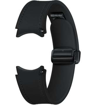 Bracelet Watch 4/5/6/7 S/M Hybride Leather Noir - Samsung - Noir