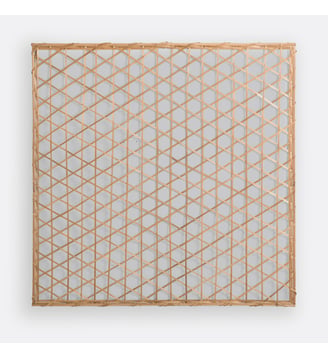 Cadre pêle-mêle en bambou 100x100 cm - La Redoute Interieurs - Naturel