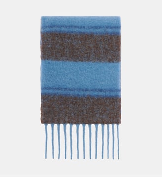 Echarpe à larges rayures - SYRACUSA - Gerard Darel - Bleu
