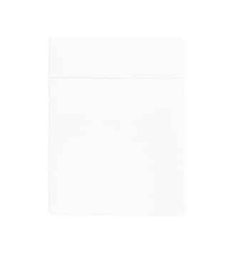 Drap plat uni en percale de coton lavée, DELICATE Essix
