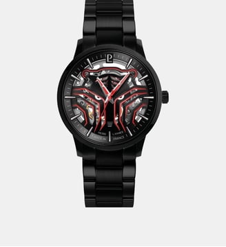 Montre automatique Sherkhan Noir, Rouge 310G439 - Pierre Lannier - Noir
