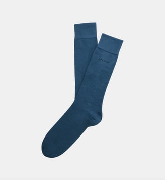 Chaussettes en coton - Baltique - Arthur - Bleu pétrole