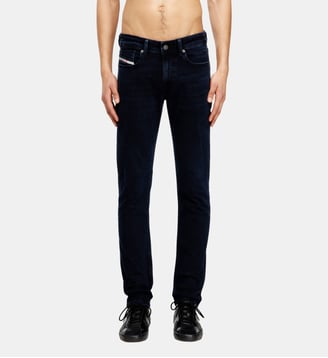 Skinny Jeans Low Waist 1979 Sleenker - Diesel - Bleu foncé