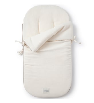 Nid d'ange passe sangle Comfort - Babyshower - Écru