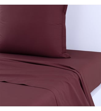 Drap plat en percale de coton Desforges