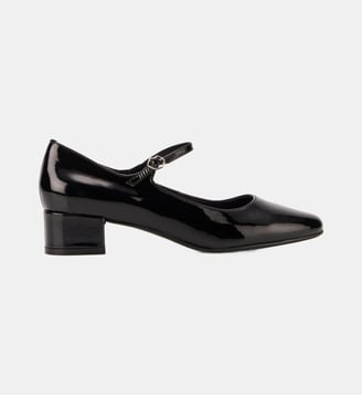 Babies Alba Cuir Brillant - Bons Baisers - Noir