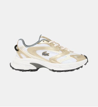 Sneakers L003 Neo Shot femme - Lacoste - Blanc et doré