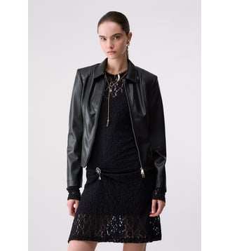 Veste avec ceinture - Liu Jo - Noir