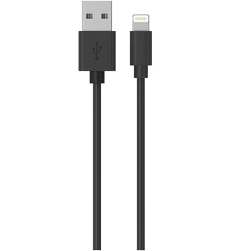 Câble Lightning vers USB 1M certifié Apple Noir - Essentiel B - Noir