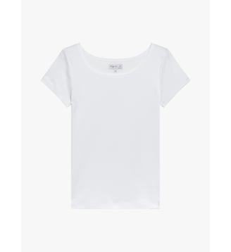 T-shirt le chic en coton - Agnès b. - Blanc