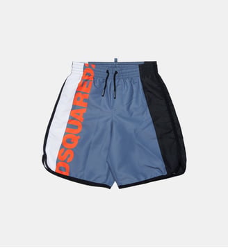 Boxer de bain avec logo - Dsquared2 - Gris foncé