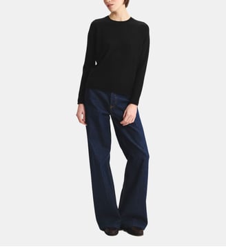 Pull Angelica en laine mérinos - Ines de la Fressange Paris - Noir