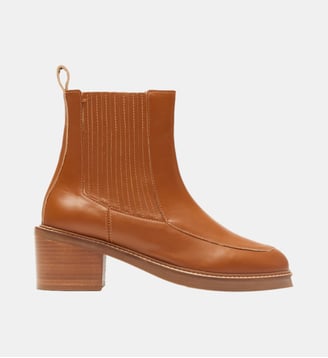 Bottines à talons Janine - Odaje - Cognac