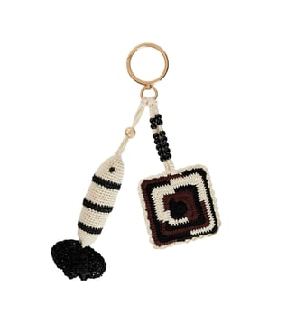 Porte-clés en crochet main - Sandro - Multicolore