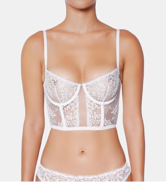 Bustier - Amoureuse - Huit - Blanc