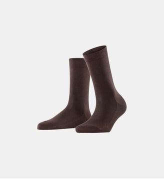 Chaussettes Family Coton - Falke - Brun foncé