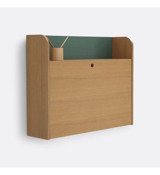 Bureau mural - La Redoute Interieurs - Chêne