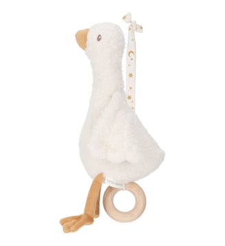 Peluche musicale à suspendre - Little Dutch - Blanc