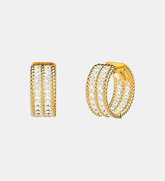 Boucles D'Oreilles Cordage - APM Monaco - Jaune