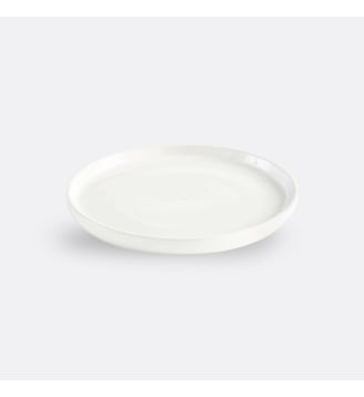 Lot 4 assiettes à dessert en grès - La Redoute Interieurs - Blanc