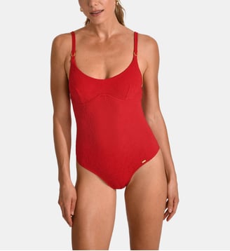 Maillot 1 piece Galilea - Livia - Rouge