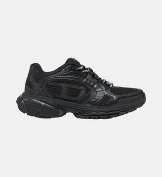 S-Pro-V-Dense-Sneakers en mesh avec logo Oval D - Diesel - Noir
