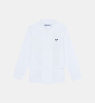 Chemise -  coton plis religieux - Tartine Et Chocolat - Blanc