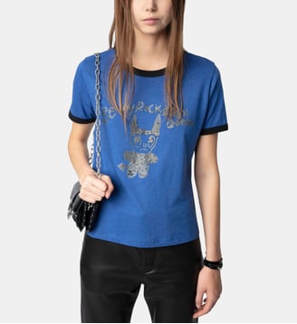 T-shirt Woos - Zadig&Voltaire - Bleu surf