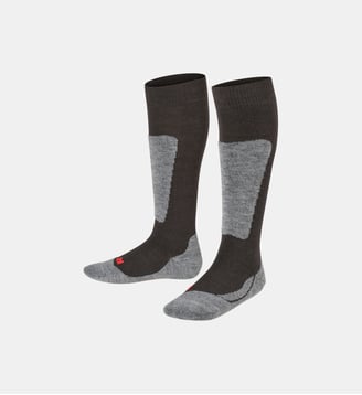 Mi-Bas Active Ski Laine - Falke - Noir