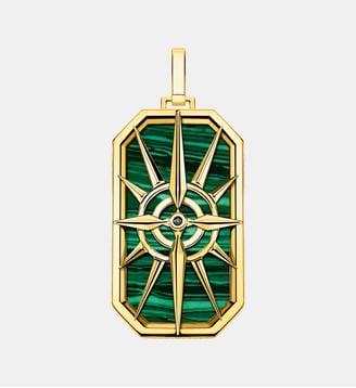 Pendentif boussole étoile - Thomas Sabo - Or