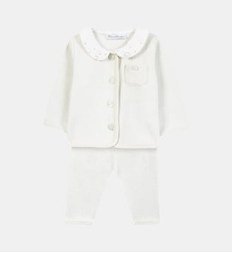 Ensemble long -  coton col Claudine - Tartine Et Chocolat - Écru