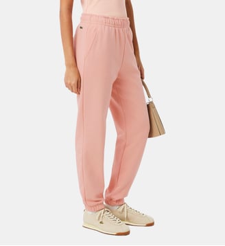 Pantalon de survêtement molleton - Lacoste - Rose corail