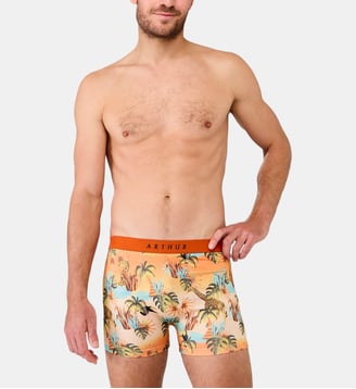 Boxer - Oasif Orange - Arthur - Multicolore
