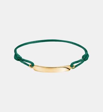Bracelet textile vert - Thomas Sabo - Or