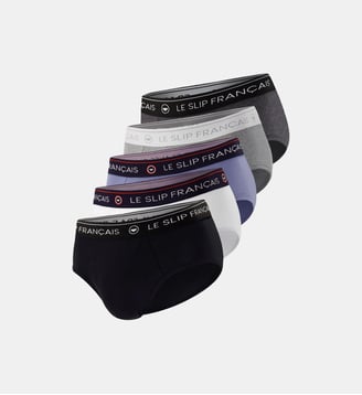 Lot de 5 slips en coton Le Slip Francais