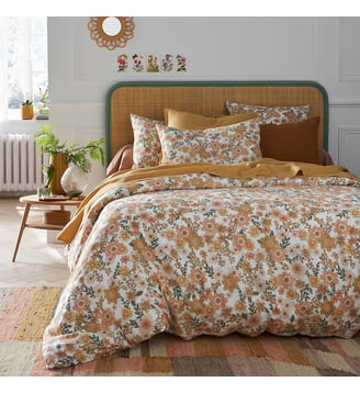 Housse de couette coton/lin lavé La Redoute Interieurs