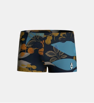Boxer de bain imprimé tropical Impetus