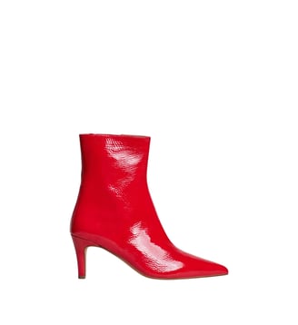 Bottines à talons Diemina - Jonak - Rouge berry