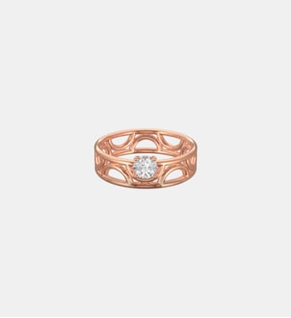 Solitaire Amour Perpétuel 0.25 carat - Loyal.e Paris - Or rose