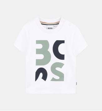Tee-shirt manches courtes - BOSS Kidswear - Blanc
