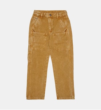 Jean coupe regular à effet délavé – D‑Berr - Diesel Kids - Sable