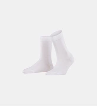 Chaussettes Cotton Touch Coton - Falke - Blanc