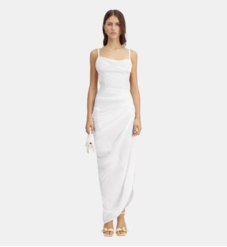 La Robe Saudade Longue - Jacquemus - White