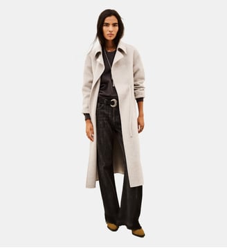 Manteau Kate - Ba&sh - Greige