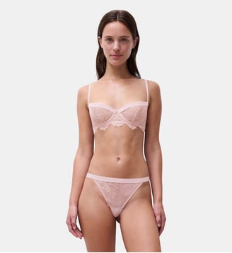 Tanga avec dentelle de Leavers Chantelle X