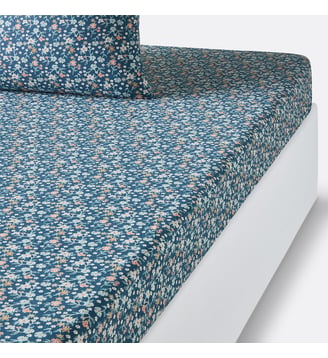 Drap housse coton lavé - La Redoute Interieurs - Multicolore