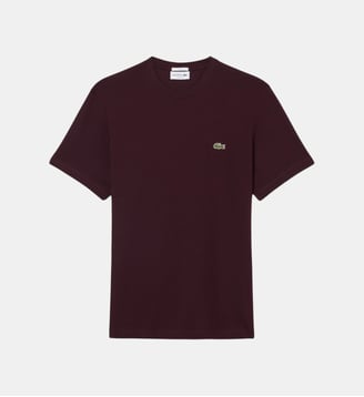 T-shirt jersey imprimé - Lacoste - Marron