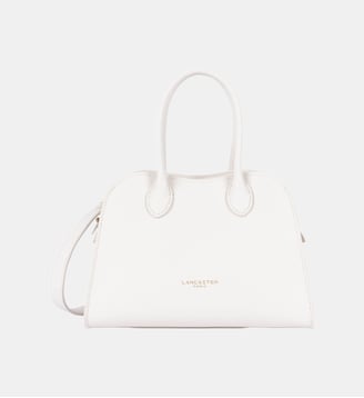 Sac à main Donna Hopper S cuir - Lancaster - Écru